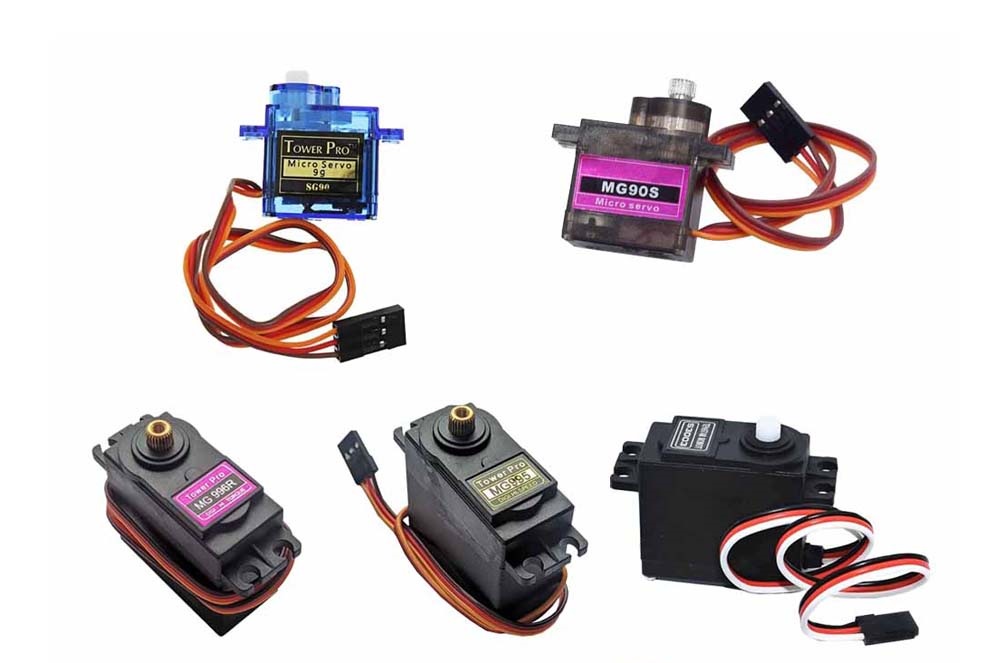 Tipos de Servomotor
